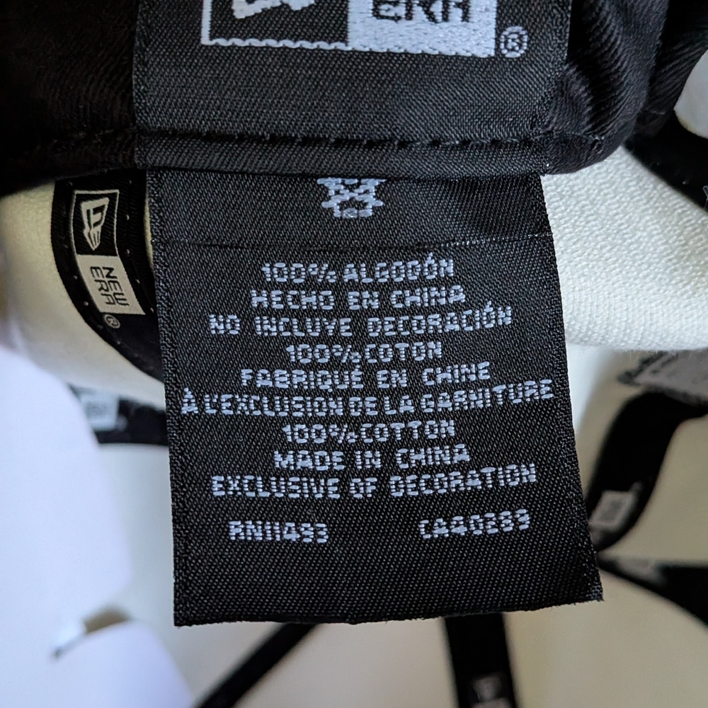 New Era Cream and Black SD Logo Cap - Picture 4 of 6